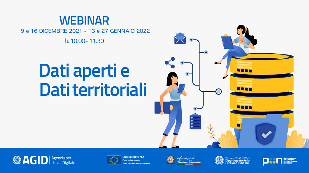 16 dicembre 2021 - Il framework nazionale di interoperabilità dei dati geospaziali – estensione delle specifiche sui Database Geotopografici (DBGT) alle banche dati tematiche delle PA